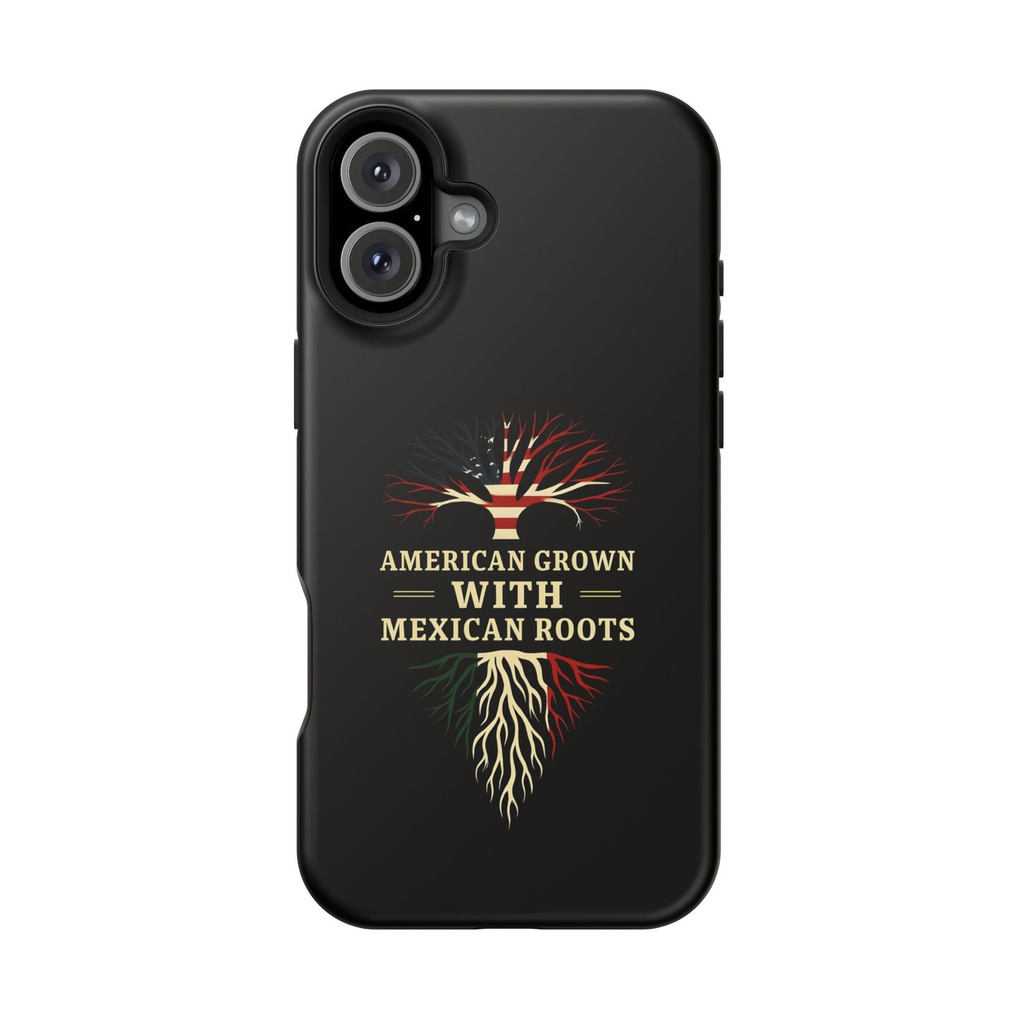 American Grown Magnetic Phone Case, Custom Tough Phone Cover, Unique Phone Accessory, Gift for Her, Multicultural Pride
