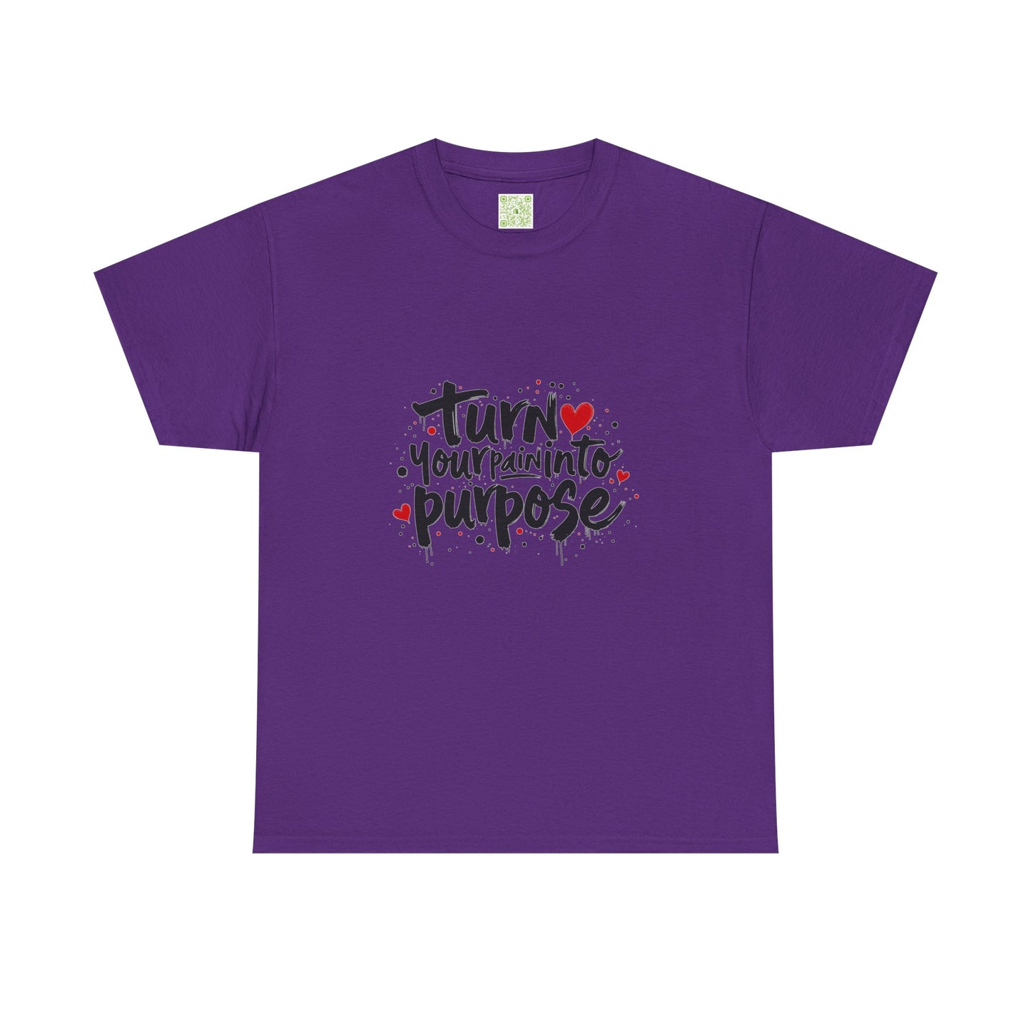 Enneagram Four Shirt, Turn Pain into Purpose Tee, Personality Type 4, Enneagram 4 Tee, Self Growth, Enneagram Types Gift