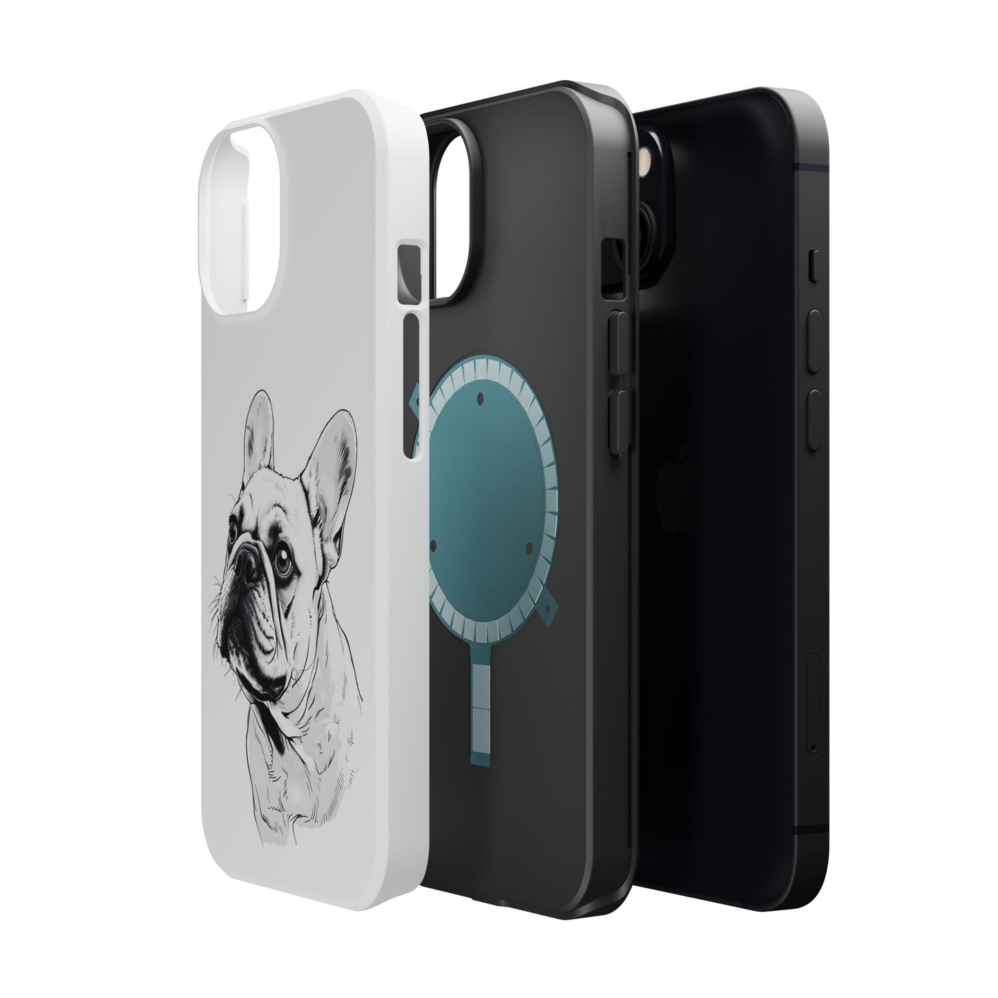 French Bulldog Magnetic Phone Case, Custom Pet Case, Durable Phone Accessories, Gift for Dog Lovers, Unique Phone Protection