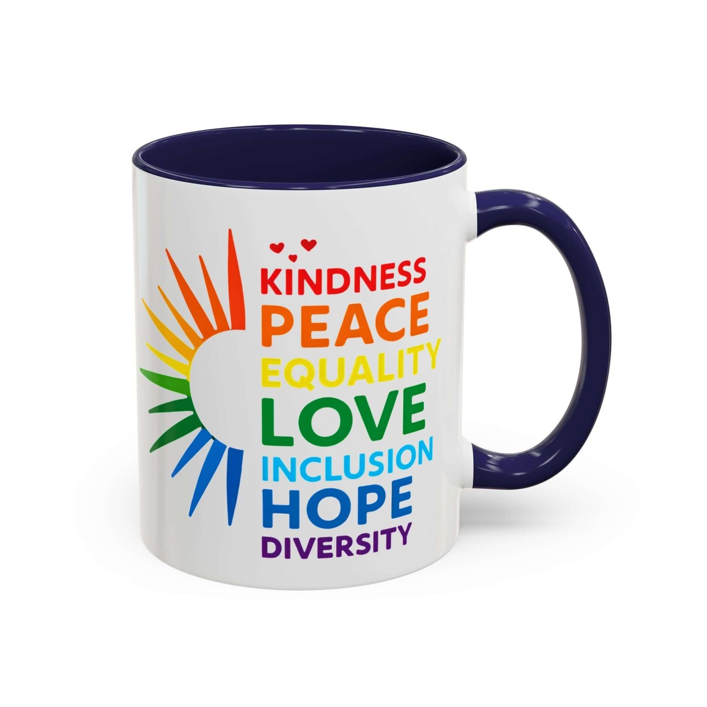 LGBTQ Pride Coffee Mug: Colorful Affirmations, LGBTQ Gift