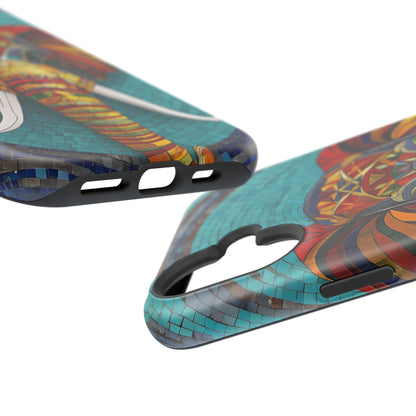Artistic Elephant Phone Case, Elephant Case, Trendy iPhone Case, Elephant Lover Gift, Unique iPhone Case, Mosaic Design