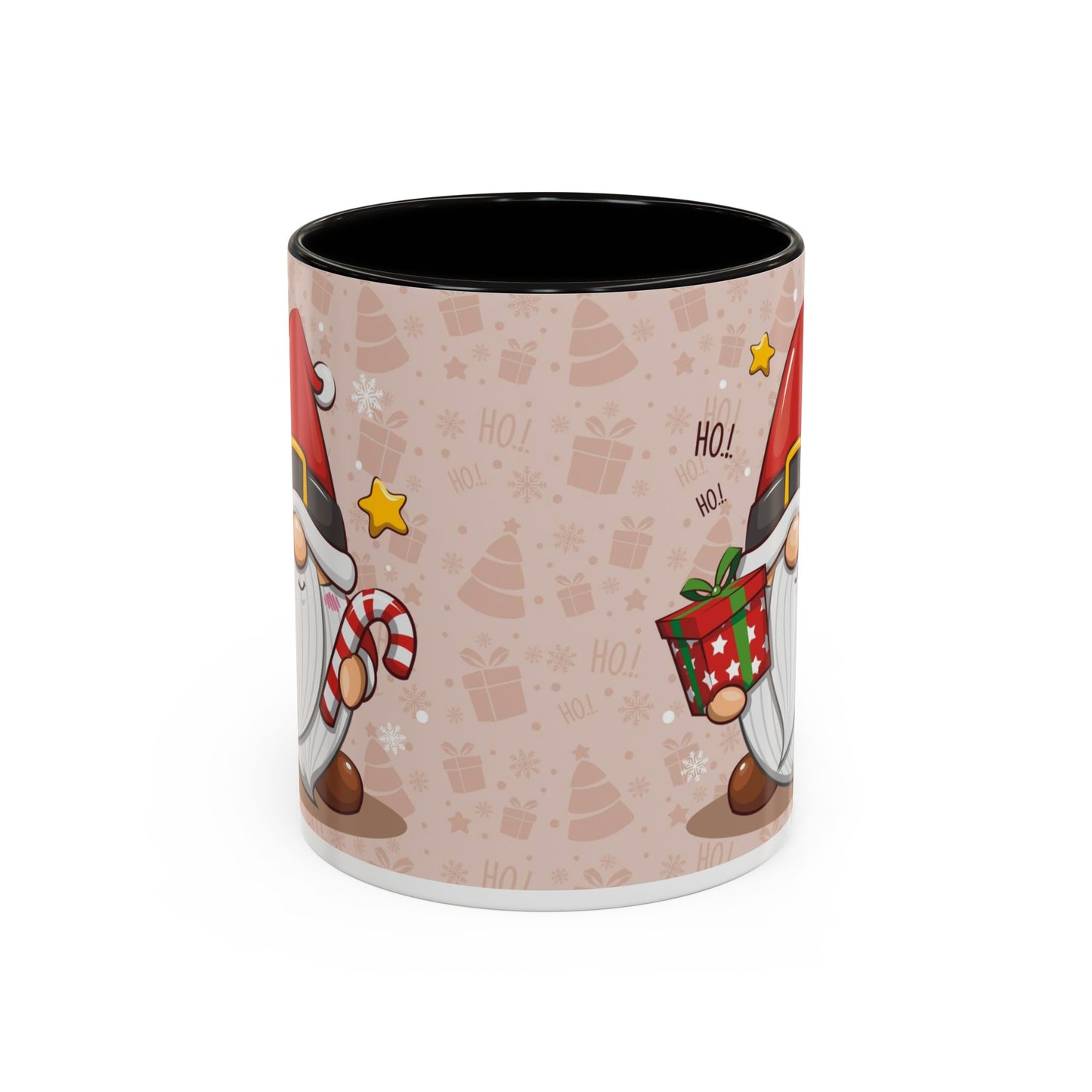 Ho Ho Santa Gnome Christmas Mug, Cute Holiday Coffee Cup, Festive Hot Cocoa Mug, Gnome Lover Christmas Gift, Cozy Winter Drinkware for Holiday Cheer