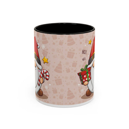Ho Ho Santa Gnome Christmas Mug, Cute Holiday Coffee Cup, Festive Hot Cocoa Mug, Gnome Lover Christmas Gift, Cozy Winter Drinkware for Holiday Cheer