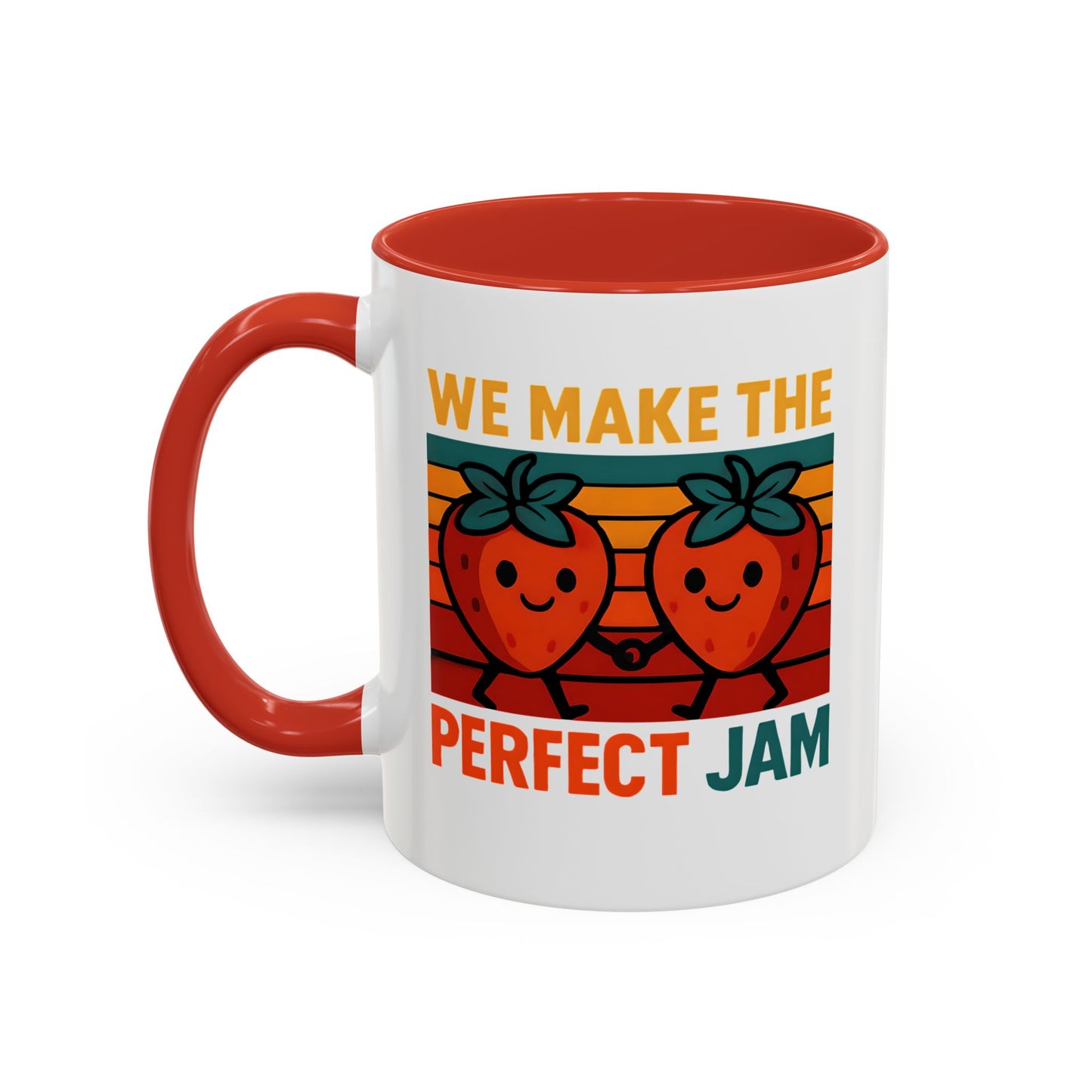 Humorous Strawberry Jam Coffee Mug, Summer Vibes Mug, Strawberry Mug, Food Humor Mug, Hilarious Mug, Gift Idea