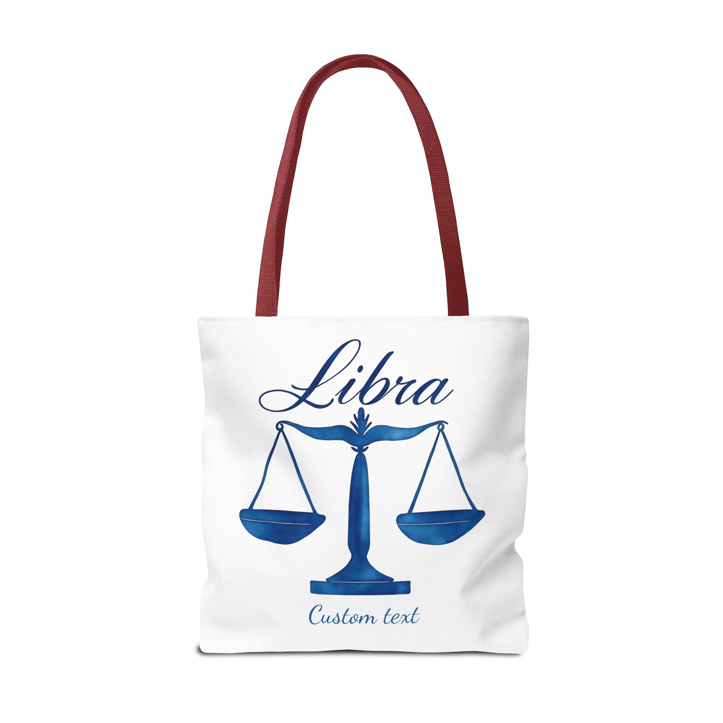 Libra Zodiac Personalized Tote Bag, Artistic Tote Bag, Astrology Lover Tote, Trendy Tote Bag, Unique Weekender Bag