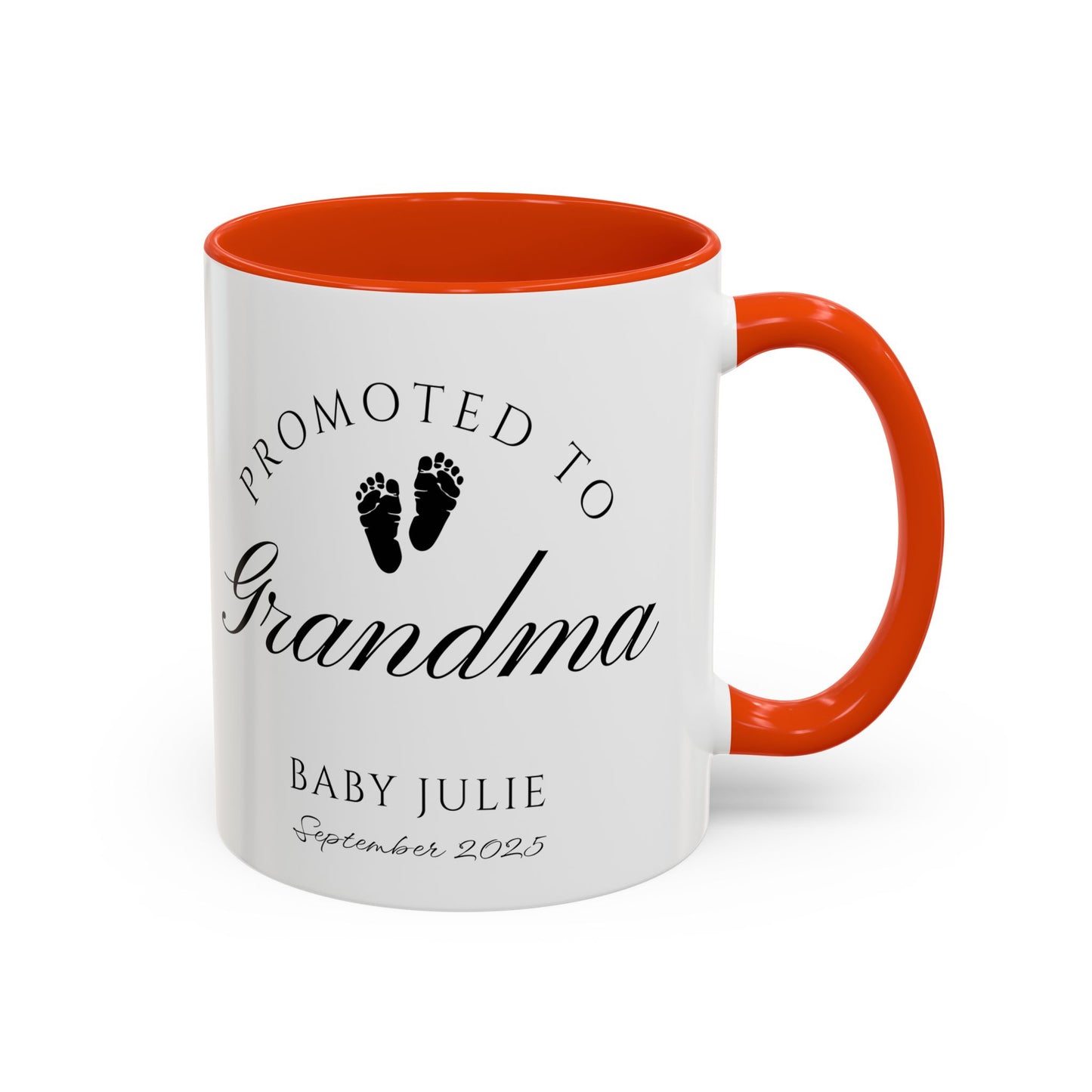 Promoted to Grandma Mug, Pregnancy Announcement Coffee Cup, Baby Reveal Gift, New Grandparent Mug, Grandma to Be Gift, Custom Baby Announcement