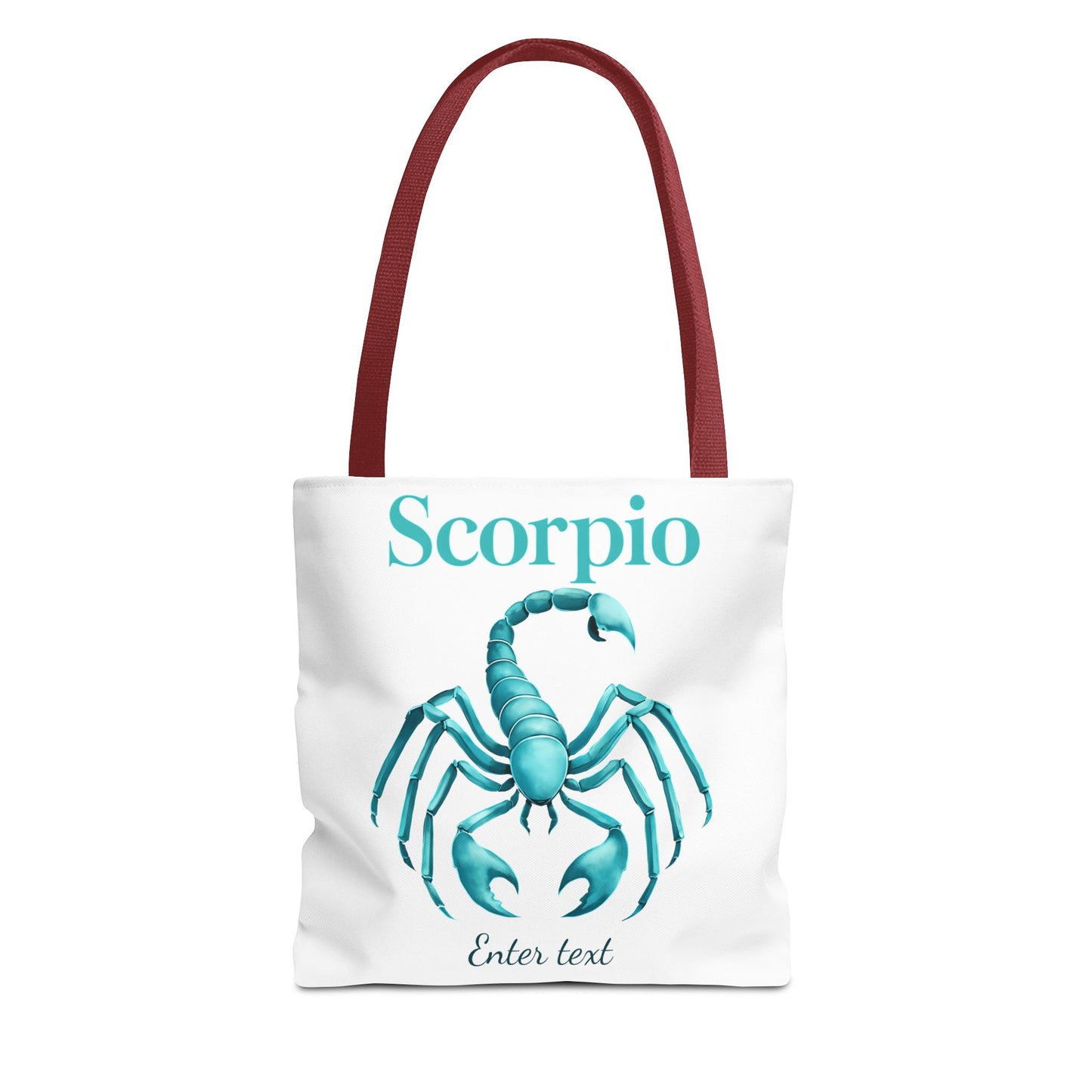 Scorpio Zodiac Personalized Tote Bag, Custom Scorpio Gift, Astrology Tote, Birth Month Gift, Scorpio Sign Present