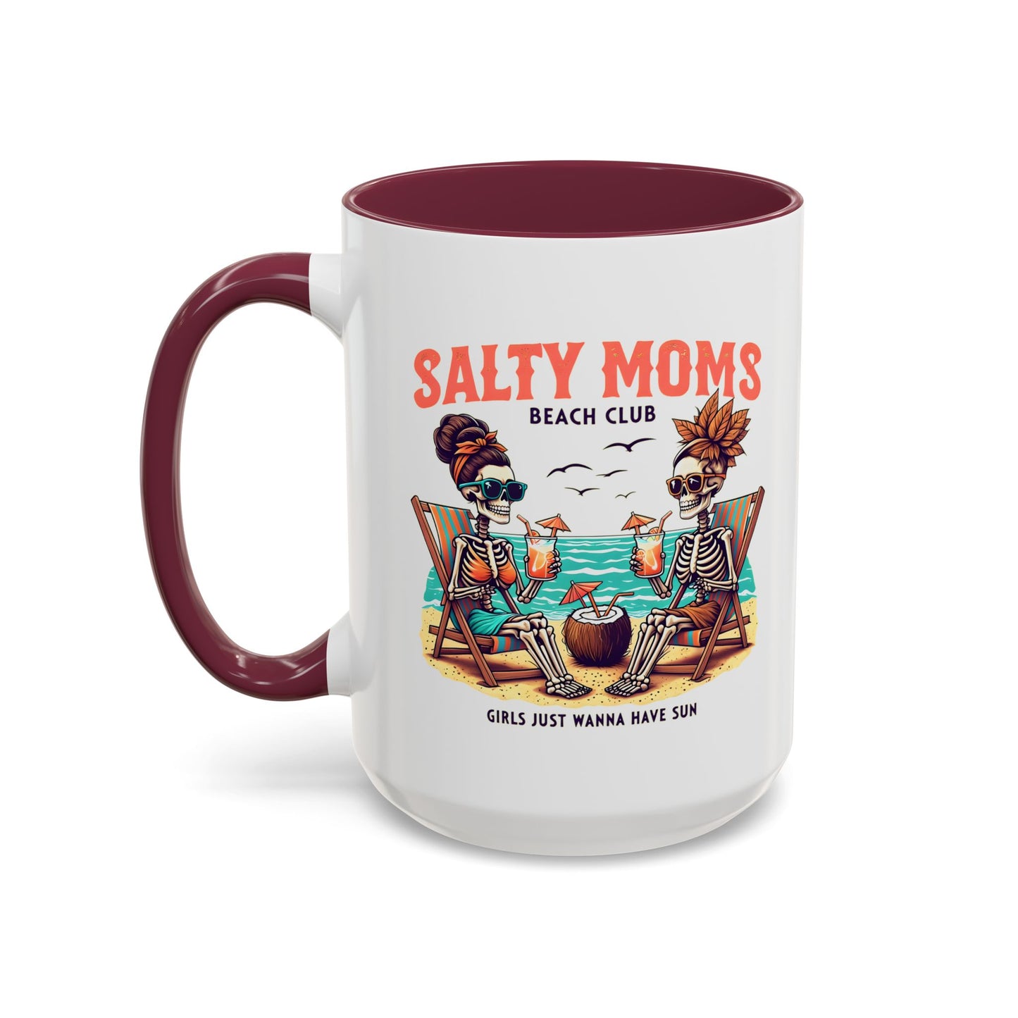 Bonus Mom Gift, Salty Moms Beach Club Mug, Salty Mug, Summer Mom Mug, Hot Mom Summer, Beach Club Mug, Stay Salty Mug, Beach Days