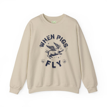 When Pigs Fly Sweatshirt, Flying Pig Shirt, Pigs With Wings, I Love Pigs, Pig Lover Gift, Cute Pig Shirt, Pig T-Shirt