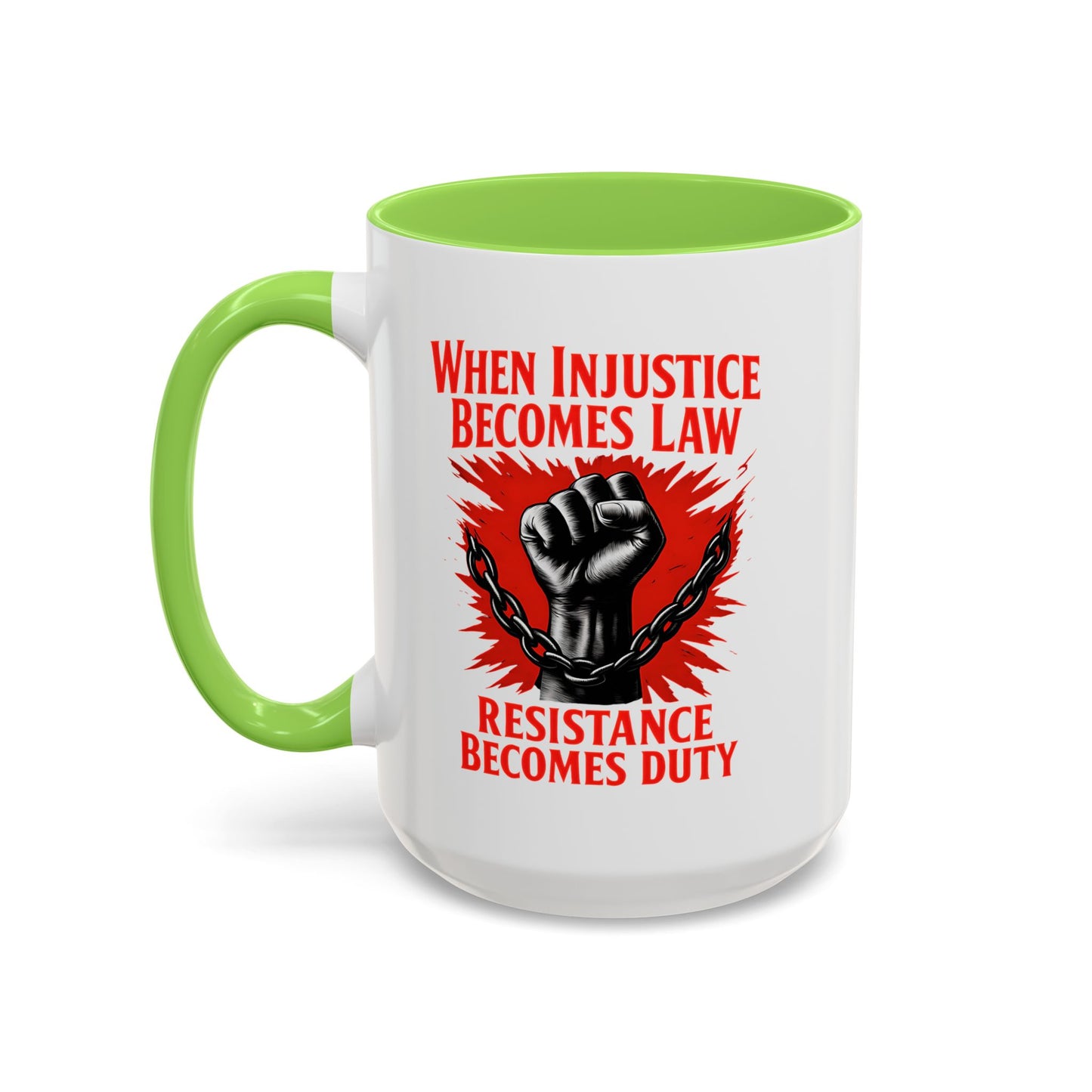 anti trump mug, chinga la mirgra, When Injustice Becomes Law, Resistance Mug, Social Justice Mug, Equality Coffee Cup, Resist Mug Gift