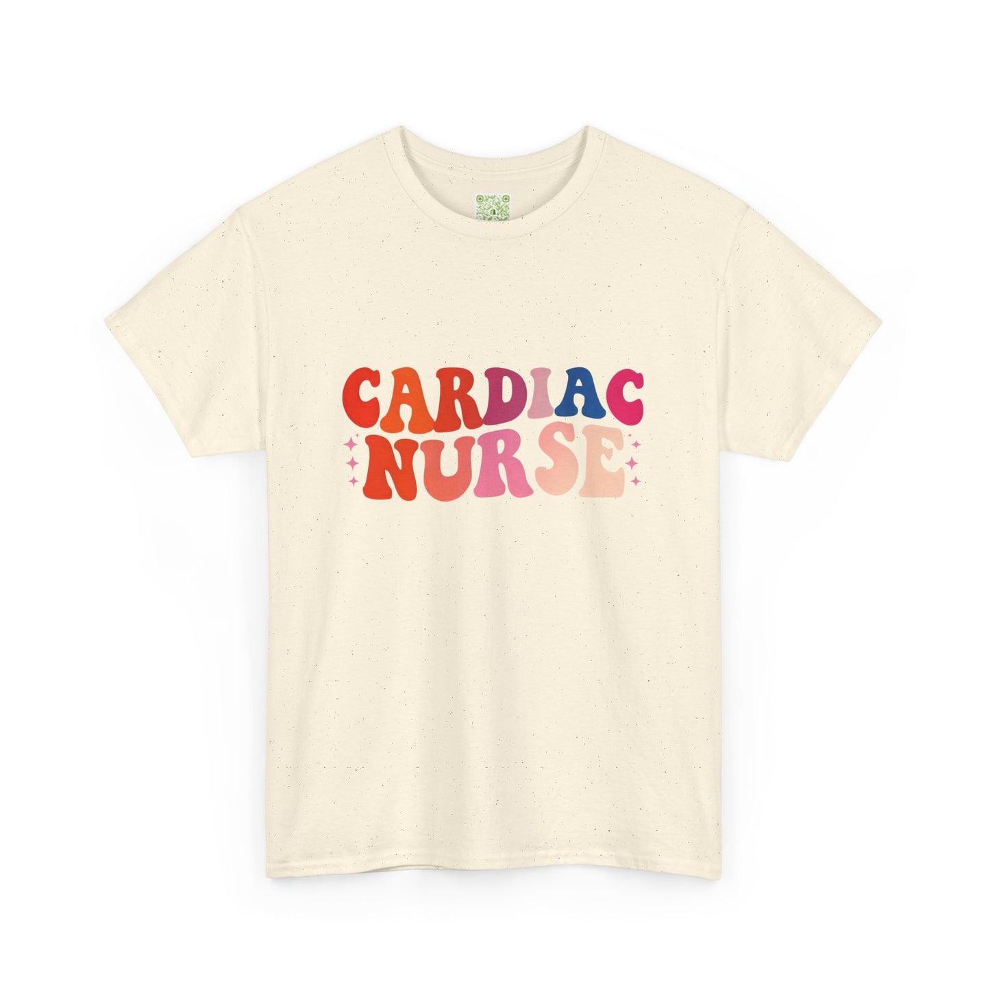 Cardiac Nurse Unisex Heavy Cotton Tee, Cardiac Nurse Shirt, ICU Nurse Gift, Nurses Day Gift, Nurse Squad Shirt