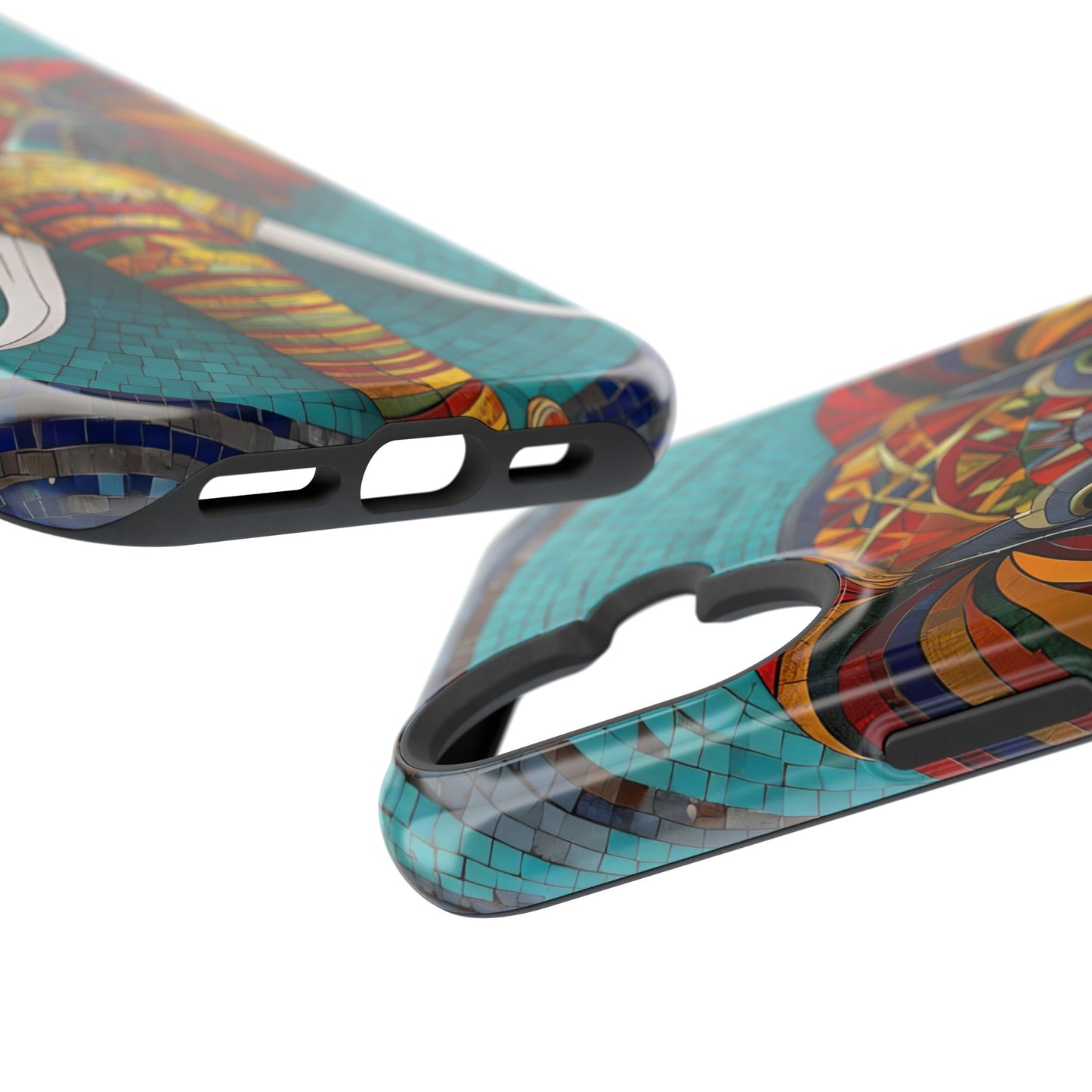 Artistic Elephant Phone Case, Elephant Case, Trendy iPhone Case, Elephant Lover Gift, Unique iPhone Case, Mosaic Design