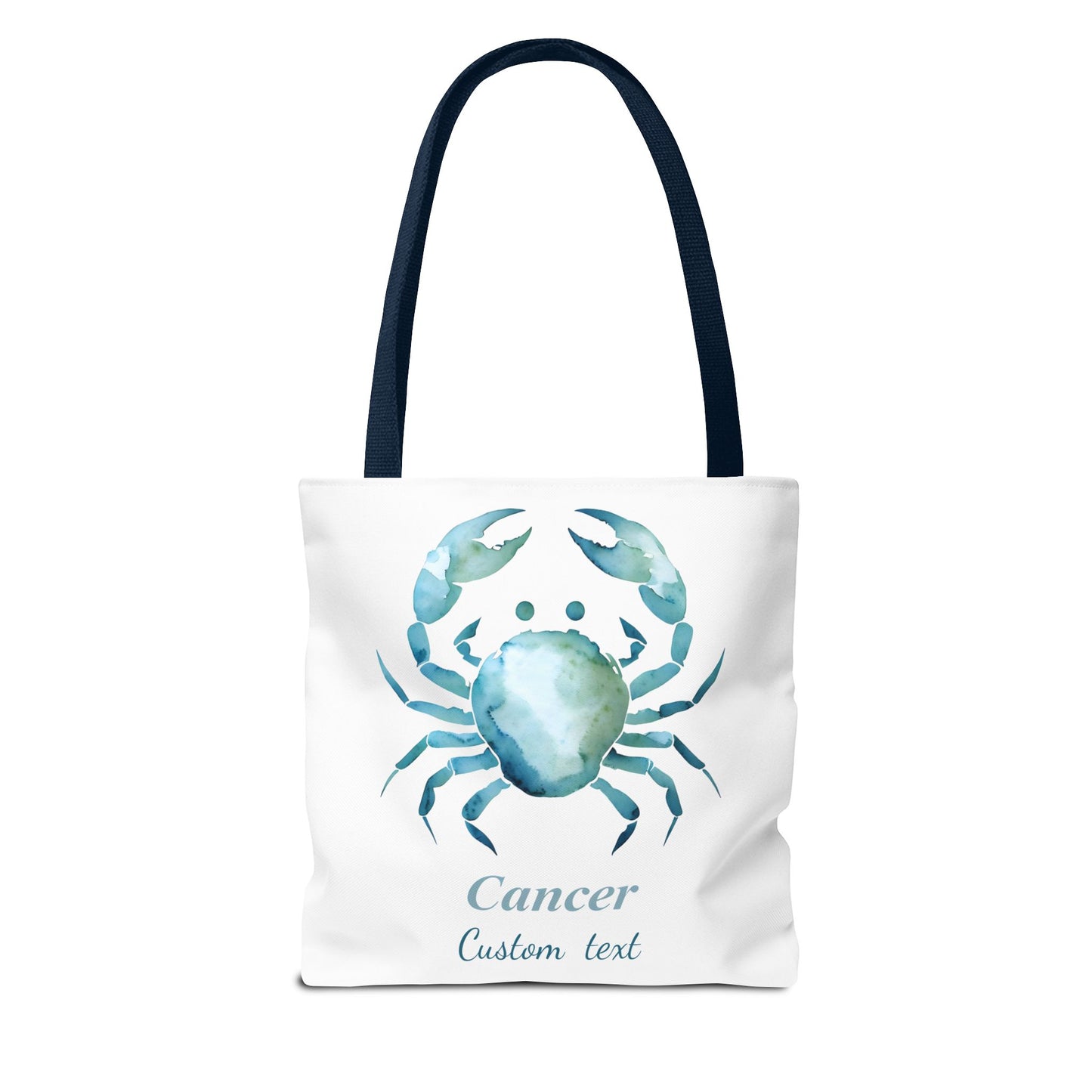 Cancer Zodiac Personalized Tote Bag, Astrology Lover Gift, Artistic Tote Bag, Trendy Tote Bag, Weekender Bag