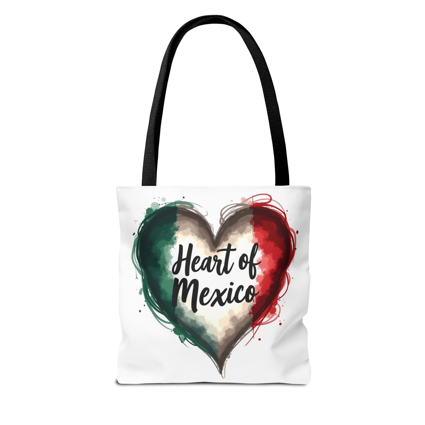 Heart of Mexico Tote Bag, Hispanic Heritage Bag, Mexican Pride Tote, Mexican Culture Bag, Brown Pride, Weekender Bag