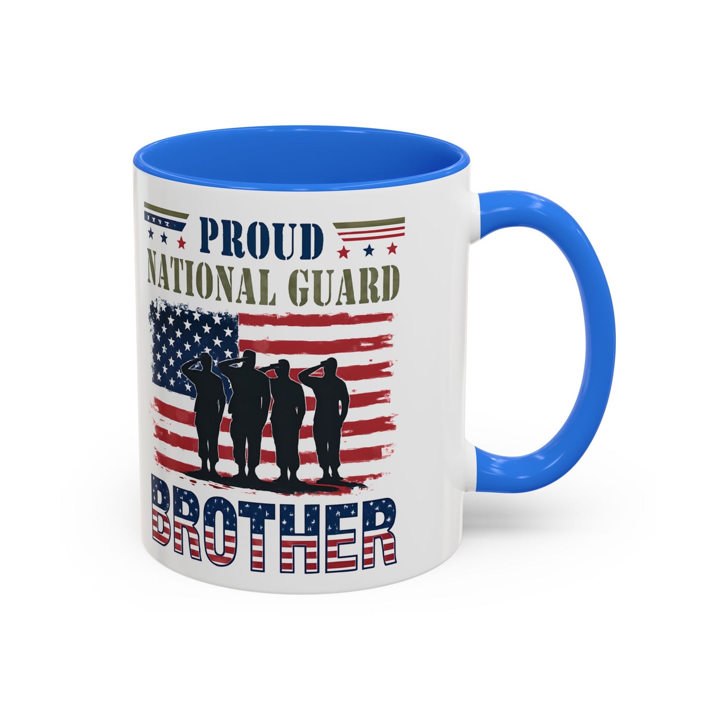 National Guard, Proud Brother Coffee Mug, Veteran Appreciation Mug, Military Family Gift, Army Gifts, Tactical Gifts