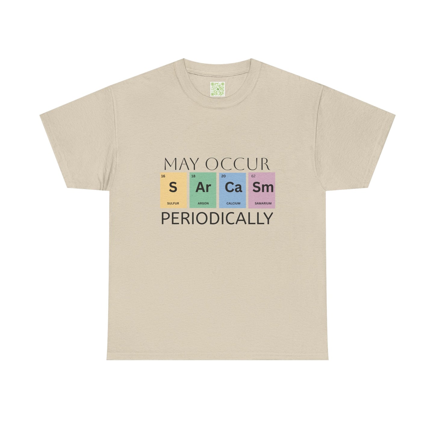Sarcasm Periodic Table Shirt, Funny Sister Shirt, Introvert Shirt, Chemistry Shirt, Science Teacher Gift, Chemistry Gift