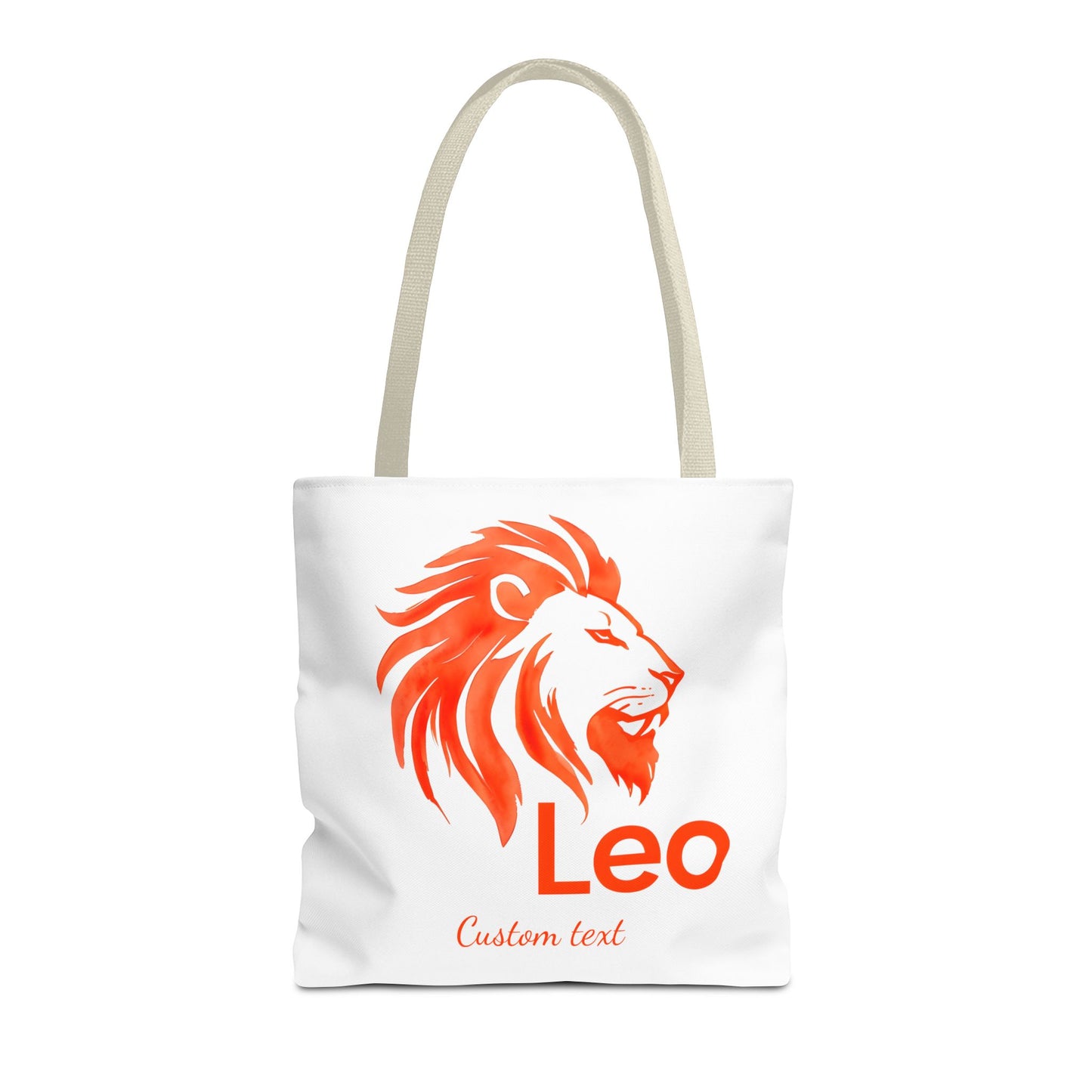 Leo Zodiac Personalized Tote Bag, Artistic Tote Bag, Astrology Lover, Trendy Tote Bag, Weekender, Aesthetic Tote