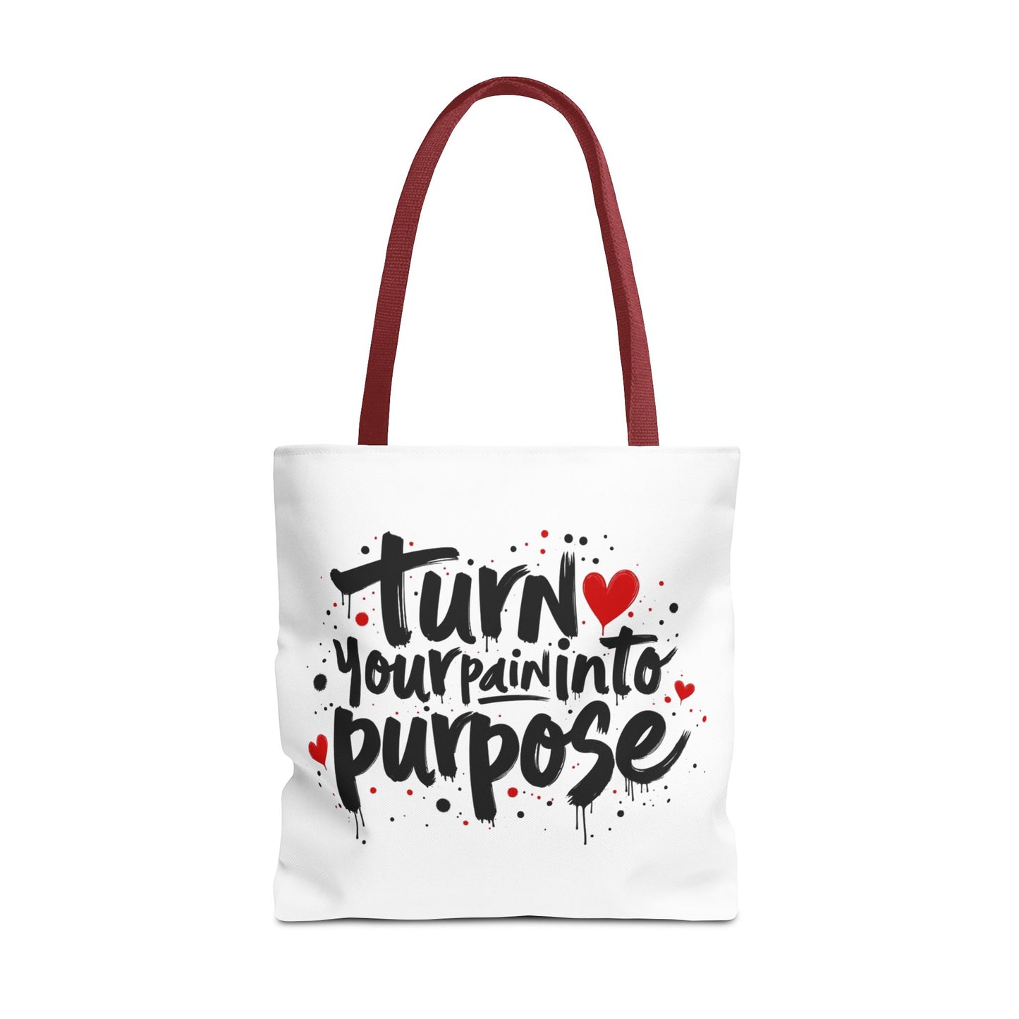 Enneagram 4 Inspirational Tote Bag, Turn Your Pain Into Purpose, Enneagram Type 4, Self Growth, Personality Types
