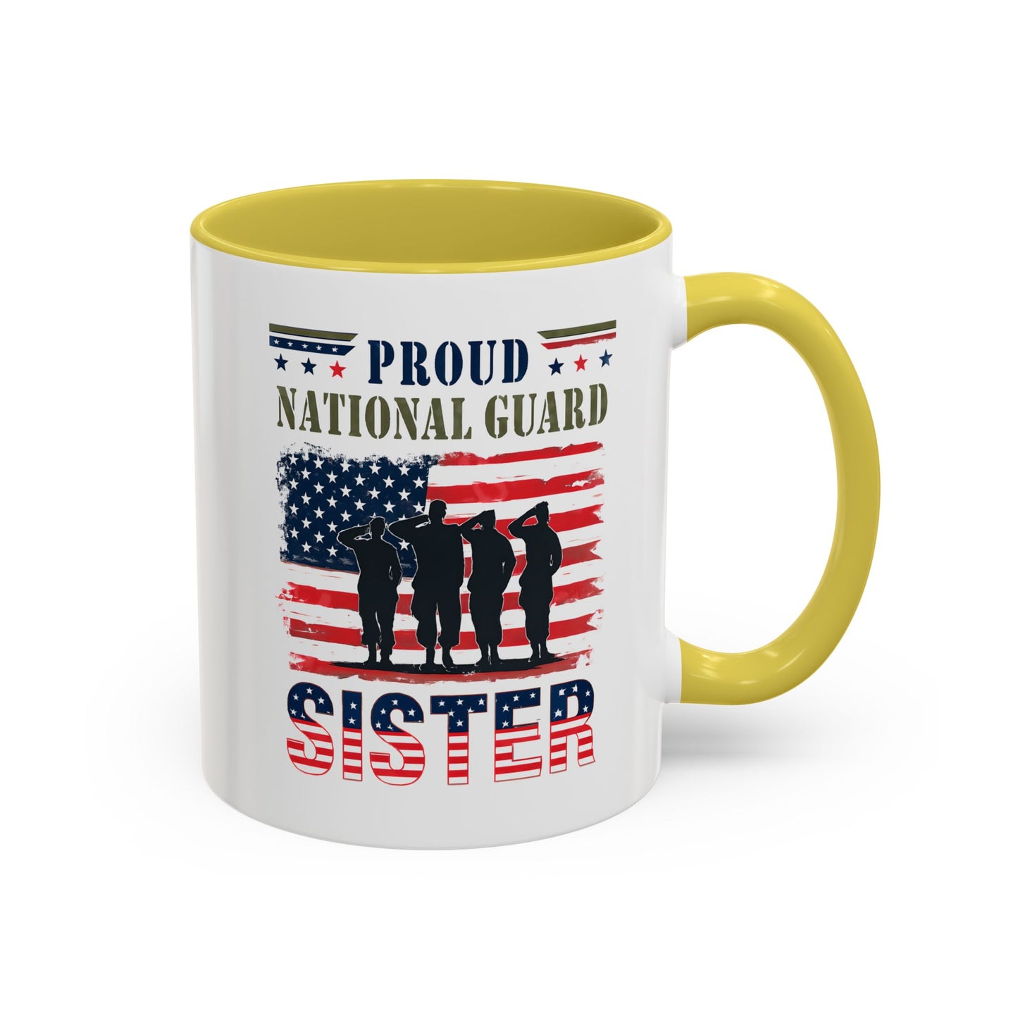 National Guard, Proud Sister Mug, Army National Guard, Armed Forces Gift, Veteran Appreciation, Gift For Heroes