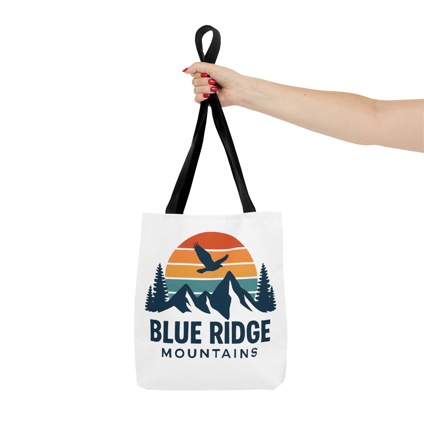 Blue Ridge Mountains Tote, Blue Ridge Parkway Bag, Appalachian Trail Tote, Smokey Mountains Gift, North Carolina Gift