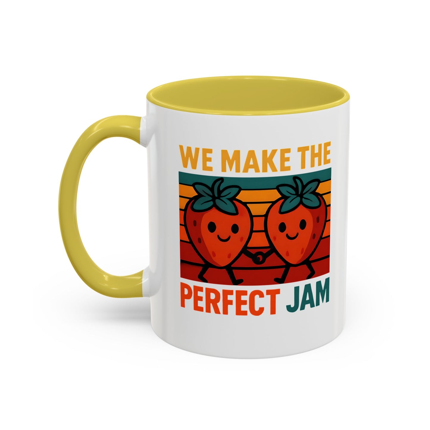 Humorous Strawberry Jam Coffee Mug, Summer Vibes Mug, Strawberry Mug, Food Humor Mug, Hilarious Mug, Gift Idea