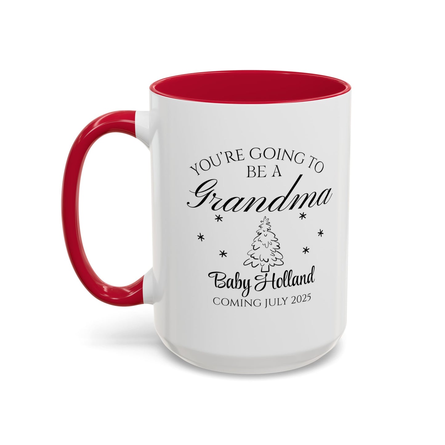 You’re Going to Be a Grandma Mug, Pregnancy Announcement Coffee Cup, New Grandma Gift, Baby Reveal Mug for Grandparents, 2025 Baby Announcement