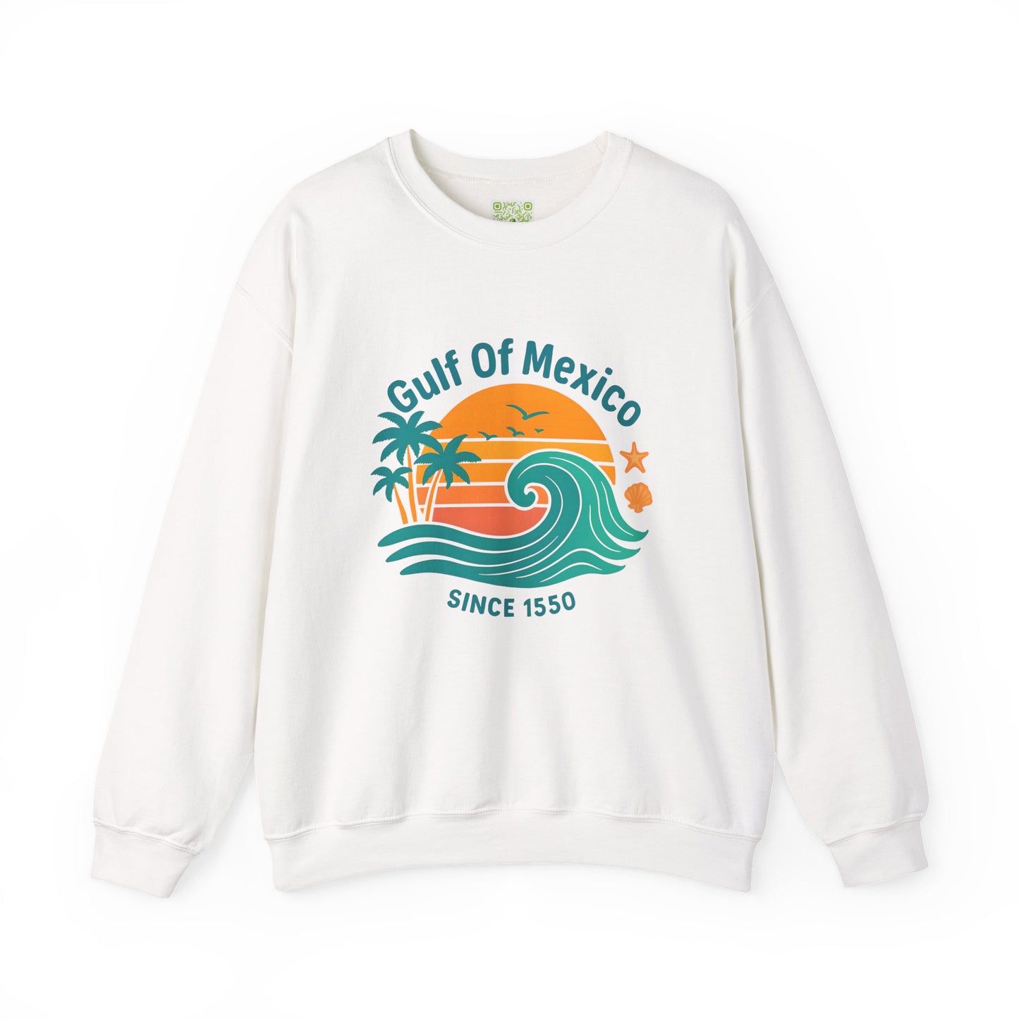 Gulf of Mexico Crewneck Sweatshirt, Retro Beach Vibes, Gulfo de Mexico, Democrat Tee, Resistance Shirt, Social Justice