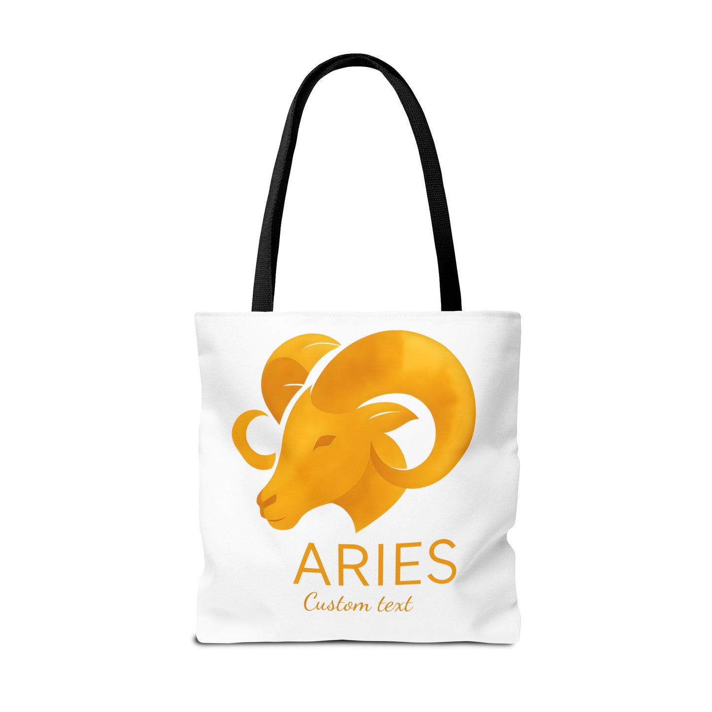 Aries Zodiac Personalized Tote Bag, Artistic Tote Bag, Astrology Bag, Unique Tote Bag, Aries Birthday Gift