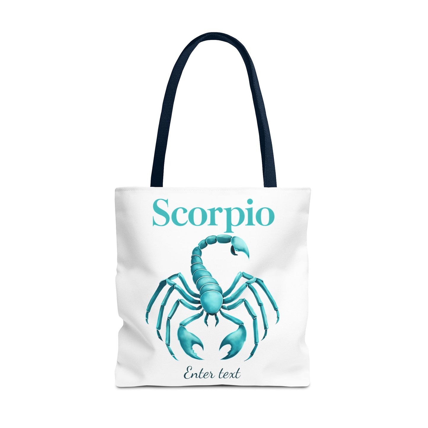 Scorpio Zodiac Personalized Tote Bag, Custom Scorpio Gift, Astrology Tote, Birth Month Gift, Scorpio Sign Present
