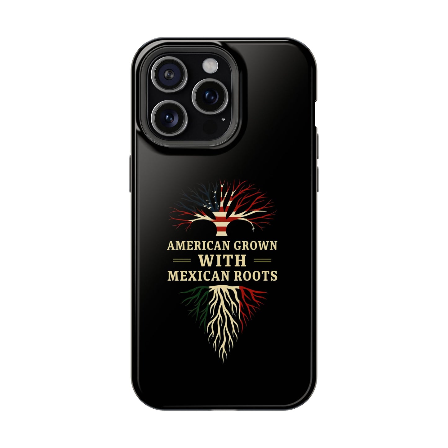 American Grown Magnetic Phone Case, Custom Tough Phone Cover, Unique Phone Accessory, Gift for Her, Multicultural Pride