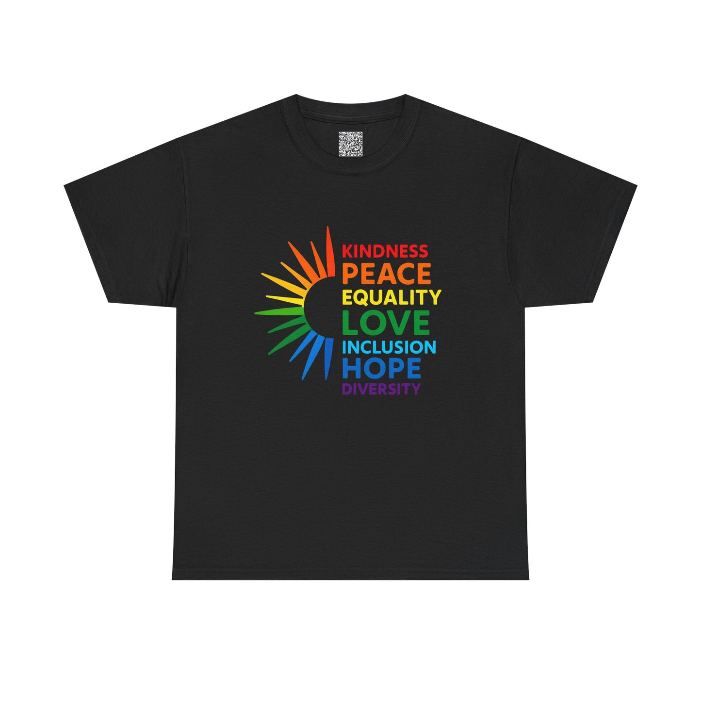 LGBTQ Pride Tee, Kindness Peace Equality Love Inclusion Hope Diversity, LGBT TShirt, Pride Outfit