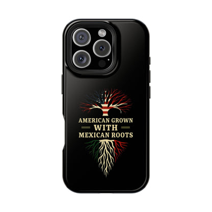 American Grown Magnetic Phone Case, Custom Tough Phone Cover, Unique Phone Accessory, Gift for Her, Multicultural Pride