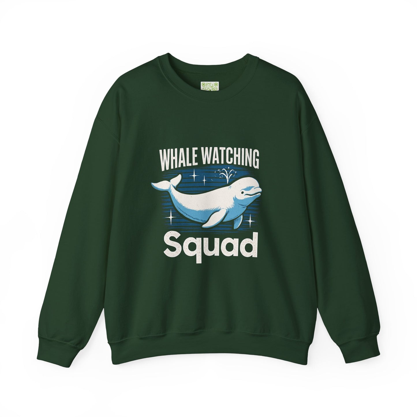 Whale Watching Squad Sweatshirt, Unisex Crewneck, Personalized Whale Watching, Whale Shirt, Whale Gifts, Blue Whale