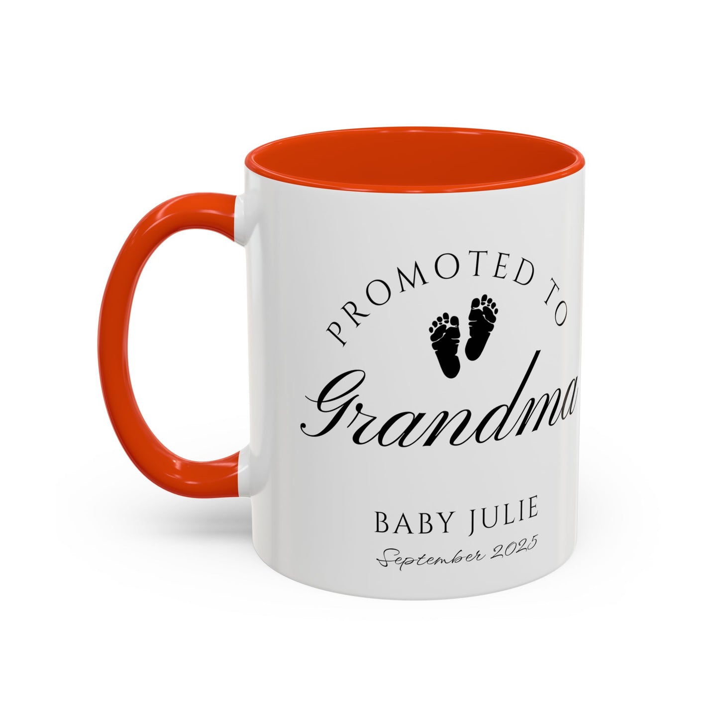Promoted to Grandma Mug, Pregnancy Announcement Coffee Cup, Baby Reveal Gift, New Grandparent Mug, Grandma to Be Gift, Custom Baby Announcement