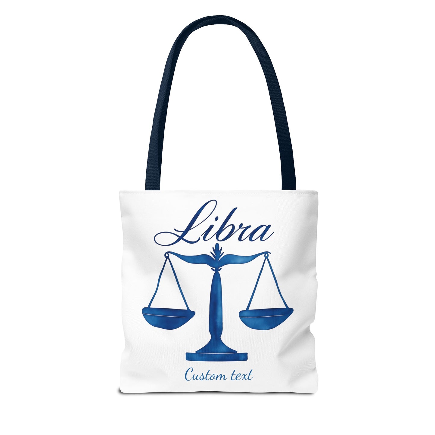 Libra Zodiac Personalized Tote Bag, Artistic Tote Bag, Astrology Lover Tote, Trendy Tote Bag, Unique Weekender Bag