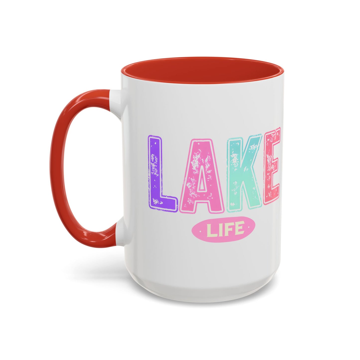 Lake Life Accent Coffee Mug, Great Lakes Mug, Michigan Gifts, Lake Vibes, Modern Mug, Lake House Gifts, Lakehouse Decor