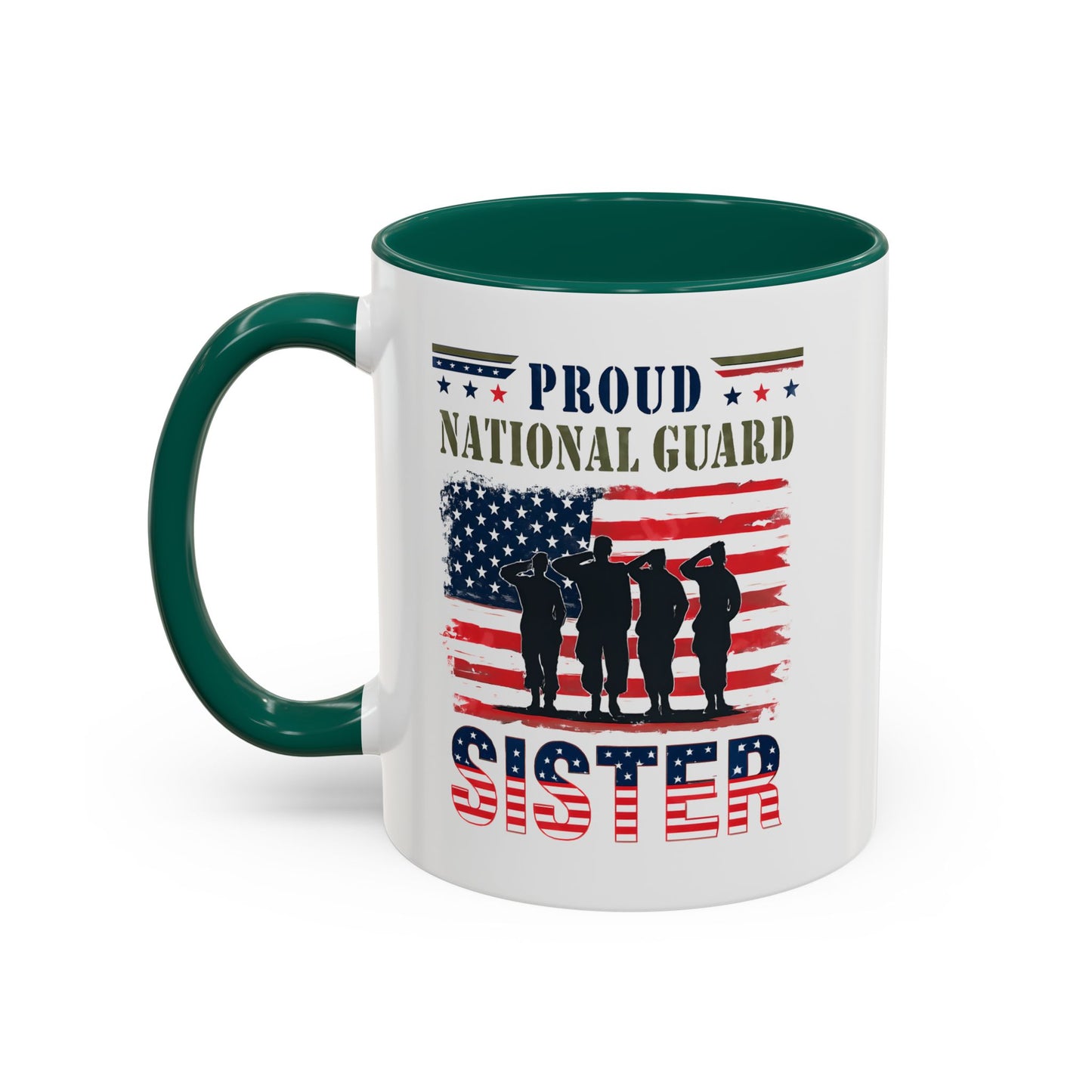 National Guard, Proud Sister Mug, Army National Guard, Armed Forces Gift, Veteran Appreciation, Gift For Heroes