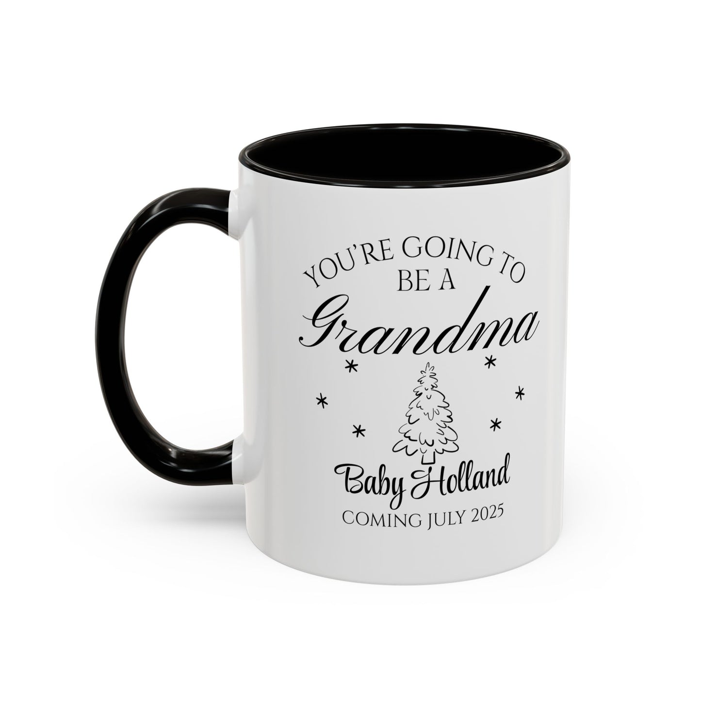 You’re Going to Be a Grandma Mug, Pregnancy Announcement Coffee Cup, New Grandma Gift, Baby Reveal Mug for Grandparents, 2025 Baby Announcement