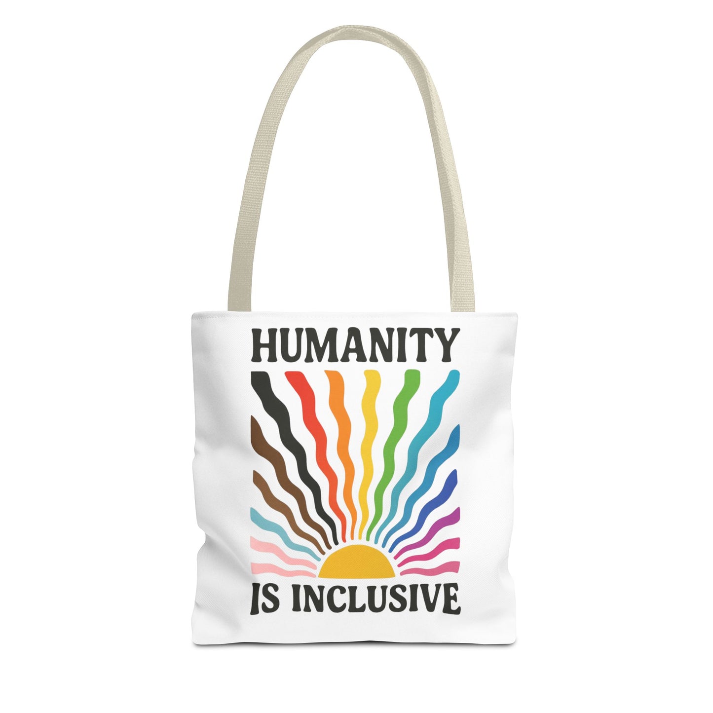 Humanity Is Inclusive Tote Bag, Pride Month Tote, LGBT Tote, Lesbian Tote, Equal Rights Tote, Trans Tote, Gift