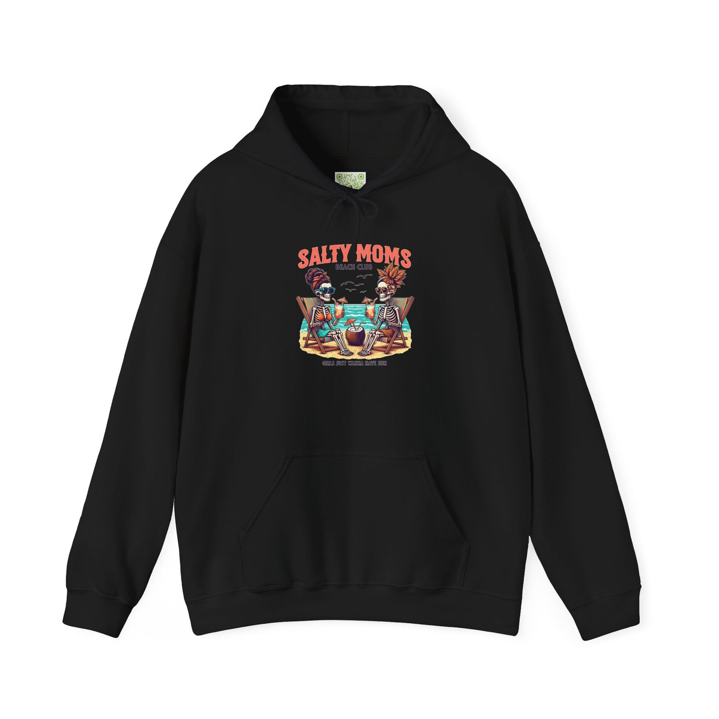 Salty Moms Beach Club Hoodie, Fun Summer Vibes, Beach Lovers, Summer Mom Hoodie, Girls Trip, Hot Mom Summer