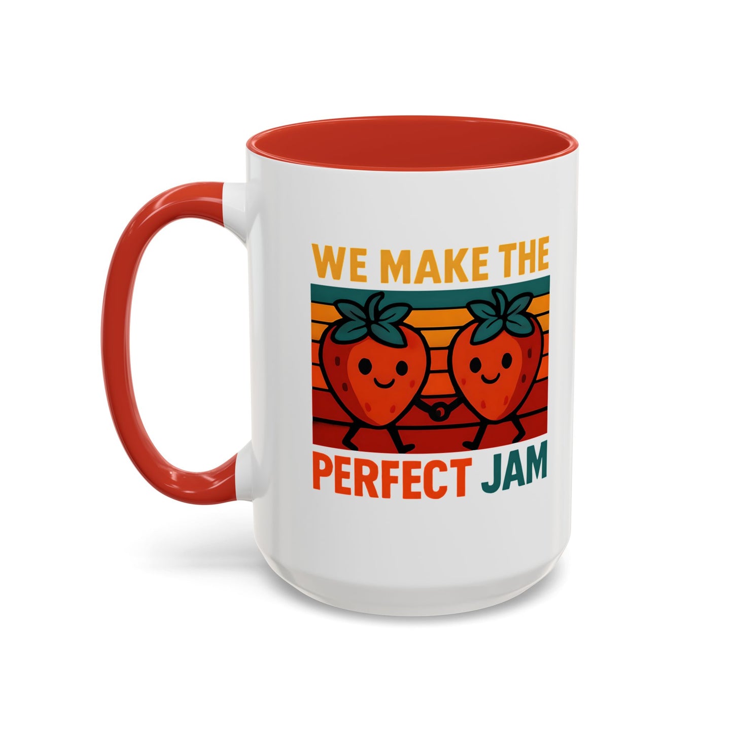 Humorous Strawberry Jam Coffee Mug, Summer Vibes Mug, Strawberry Mug, Food Humor Mug, Hilarious Mug, Gift Idea