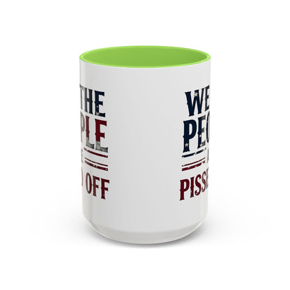 antitrump mug, foxtrot delta tango, We The People Are Pissed Off Mug, Political Mug, Freedom Mug, Democratic Mug, Anti Trump Mug