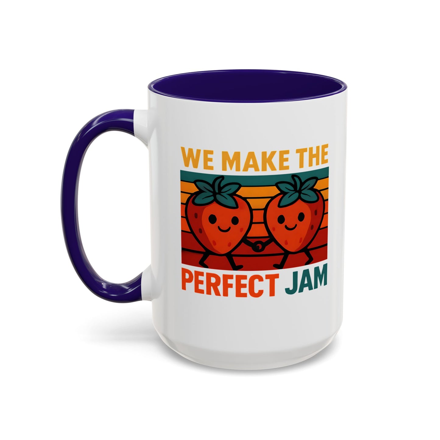 Humorous Strawberry Jam Coffee Mug, Summer Vibes Mug, Strawberry Mug, Food Humor Mug, Hilarious Mug, Gift Idea