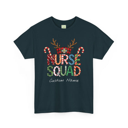 Personalized Nurse Squad Holiday Tee, Snowman Shirt, Christmas Womens, Future Nurse Gift, Nurse Gift, Gift For Nurse