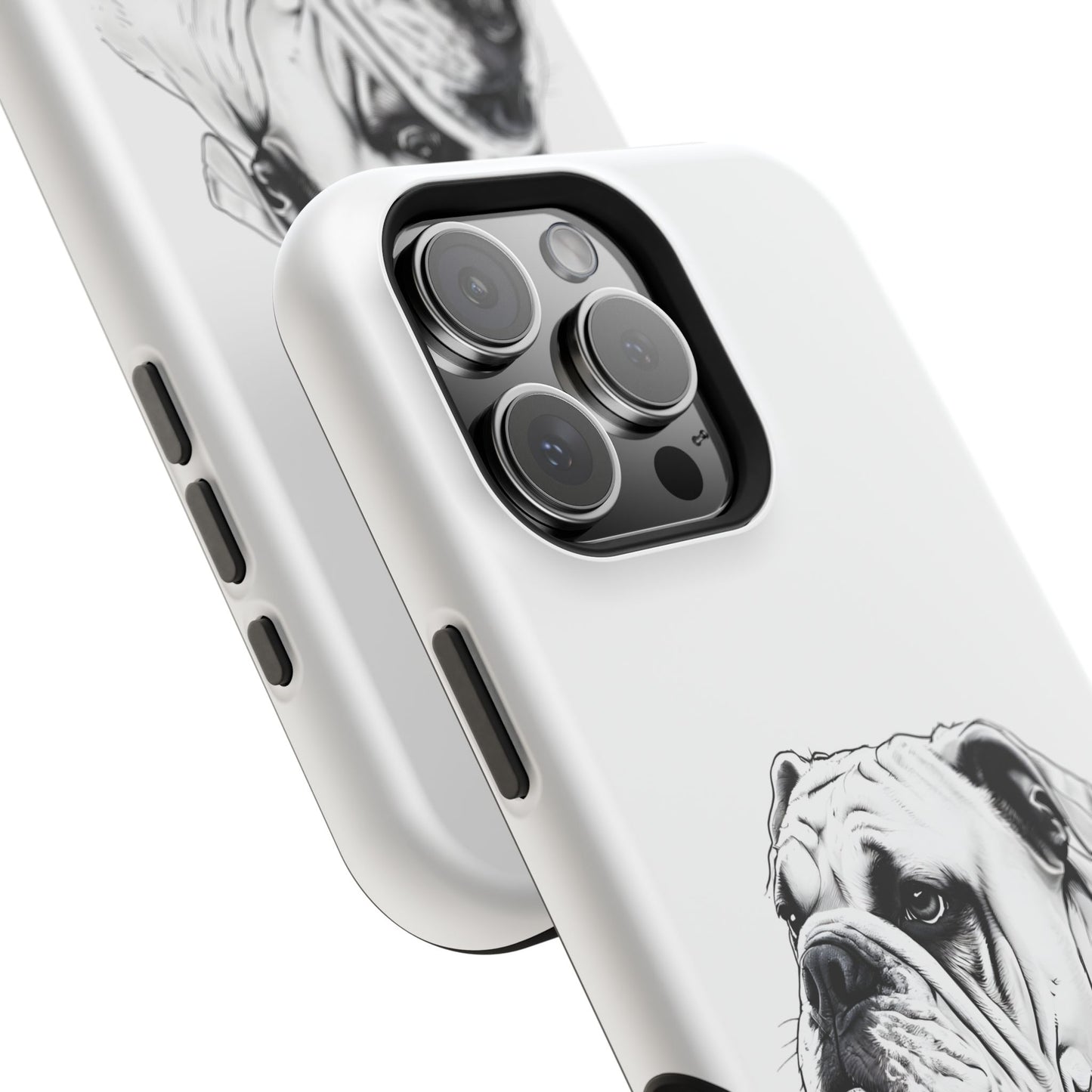 Bulldog Magnetic Tough Cases - Durable Phone Protection, Pet Lovers Gift, Animal Accessories, Unique Design, Personalized Tech