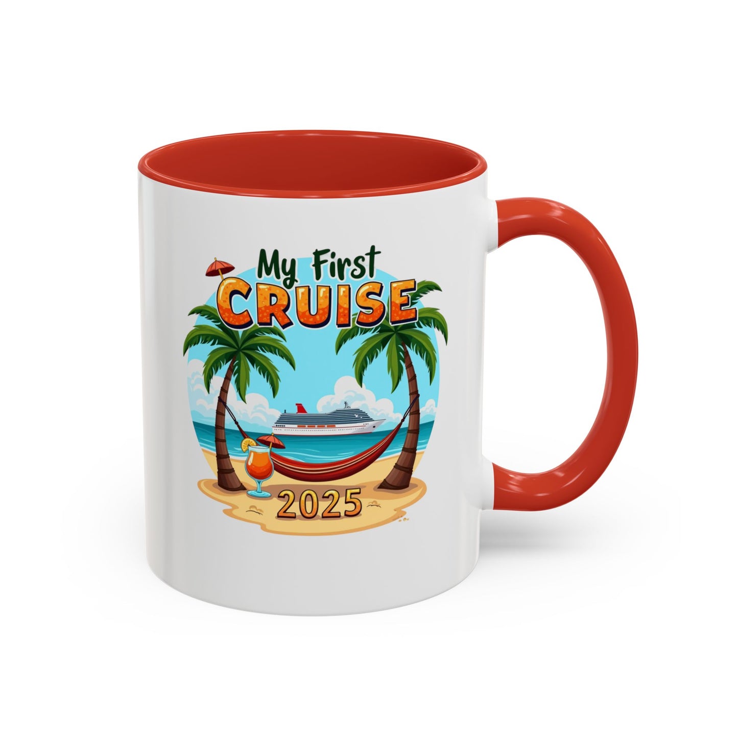 My First Cruise Coffee Mug, Royal Caribbean Mug, Cruise Gift, Cruise Ship Mug, Disney Cruise Line, Travel Mode
