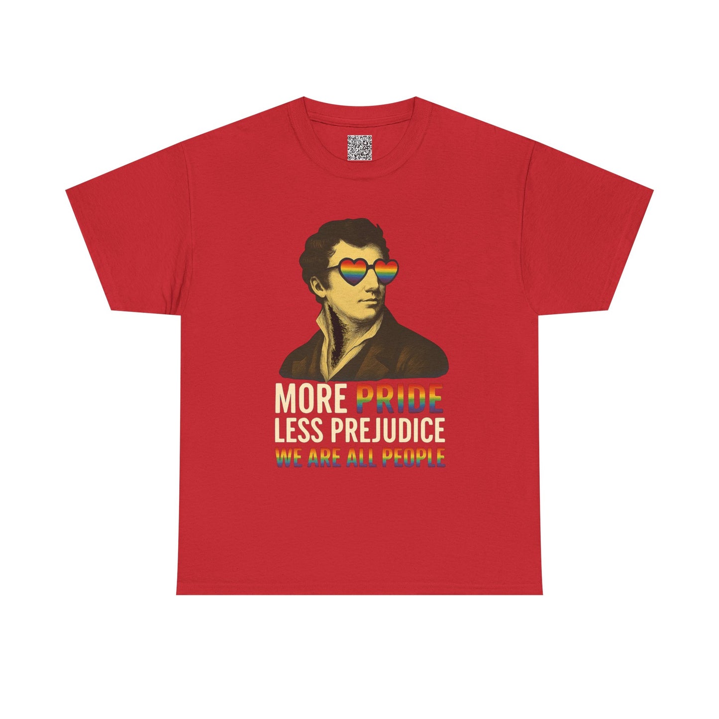 Pride Month Graphic Tee, More Pride Less Prejudice, Queer Shirt, Trans Shirt, Lesbian Shirt, LGBT Pride Outfit, pridemonth, Gay Pride