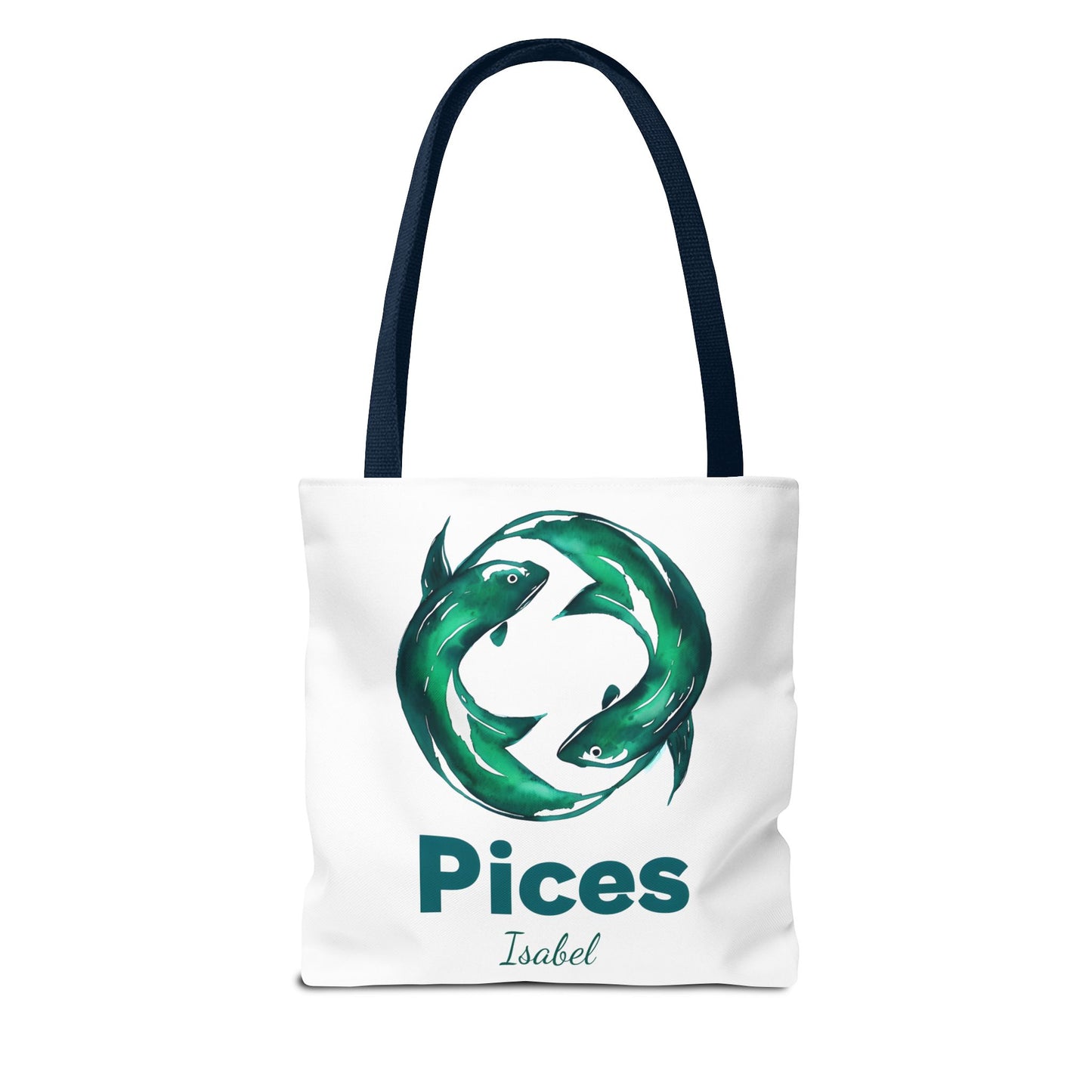 Pices Zodiac Personalized Tote Bag - Astrology Inspired, Gift for Taurus, Festival Tote, Astrology Lover's Bag, Horoscope Gift