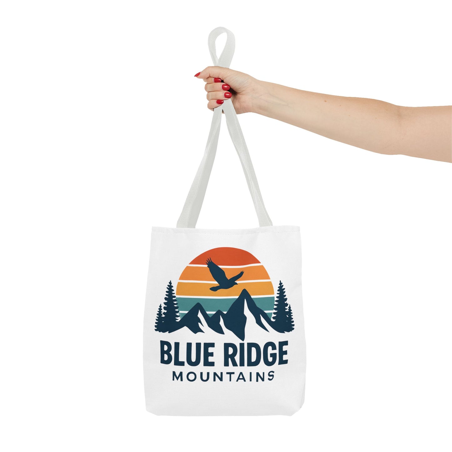 Blue Ridge Mountains Tote, Blue Ridge Parkway Bag, Appalachian Trail Tote, Smokey Mountains Gift, North Carolina Gift