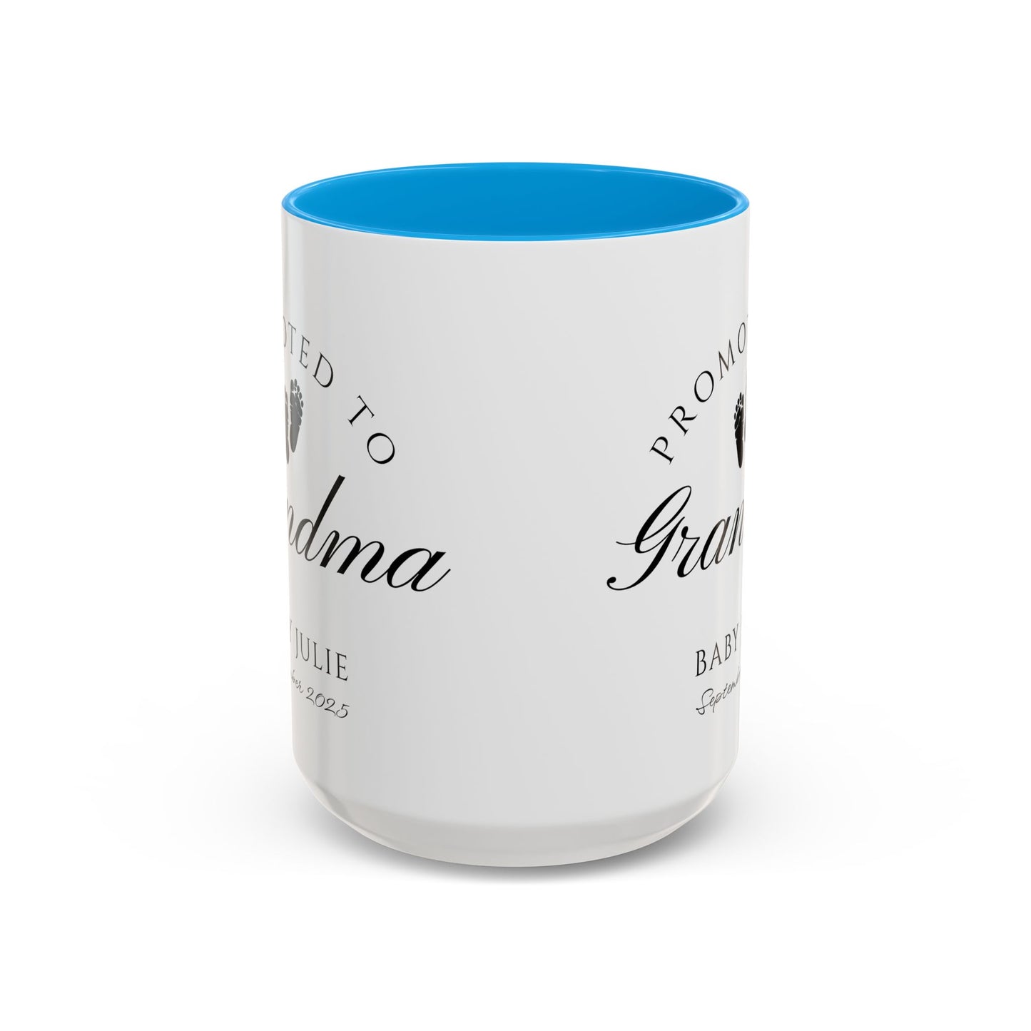 Promoted to Grandma Mug, Pregnancy Announcement Coffee Cup, Baby Reveal Gift, New Grandparent Mug, Grandma to Be Gift, Custom Baby Announcement